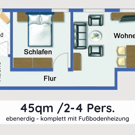 Apartment Der Fuchsbau - Fewo Lepetit - Im Sonnigen Harz - Hunde Willkommen - 100M Bis Zum Wald - Free Wlan Bad Sachsa
